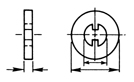 Internal Tab Washers